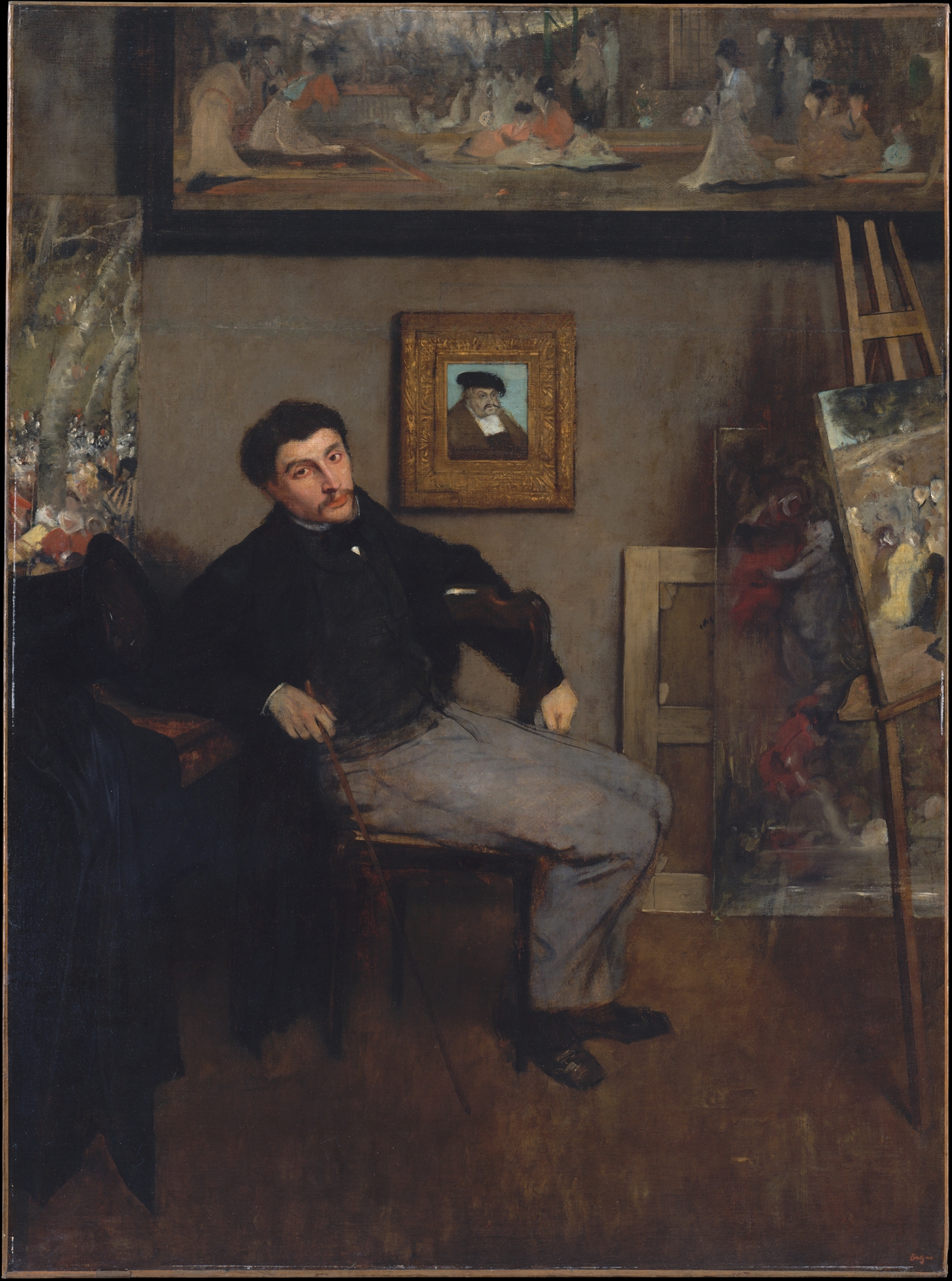 Portrait of James Tissot 1868